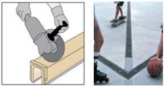 成品排水沟切割