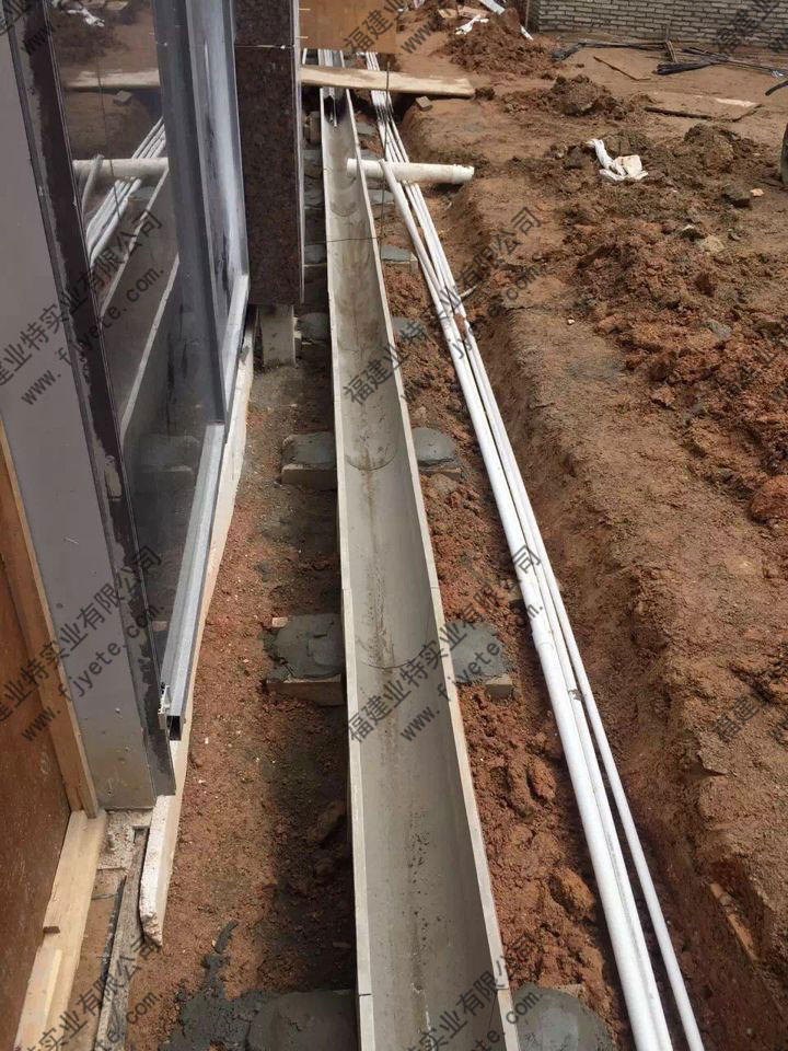 成品排水沟工地示意图