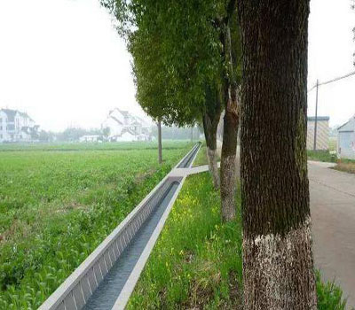 排水沟明沟效果图