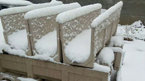 成品排水沟耐冻效果图