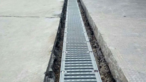 成品排水沟安装施工图