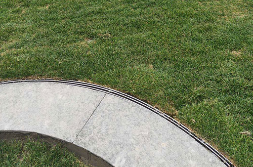 缝隙式排水沟布置