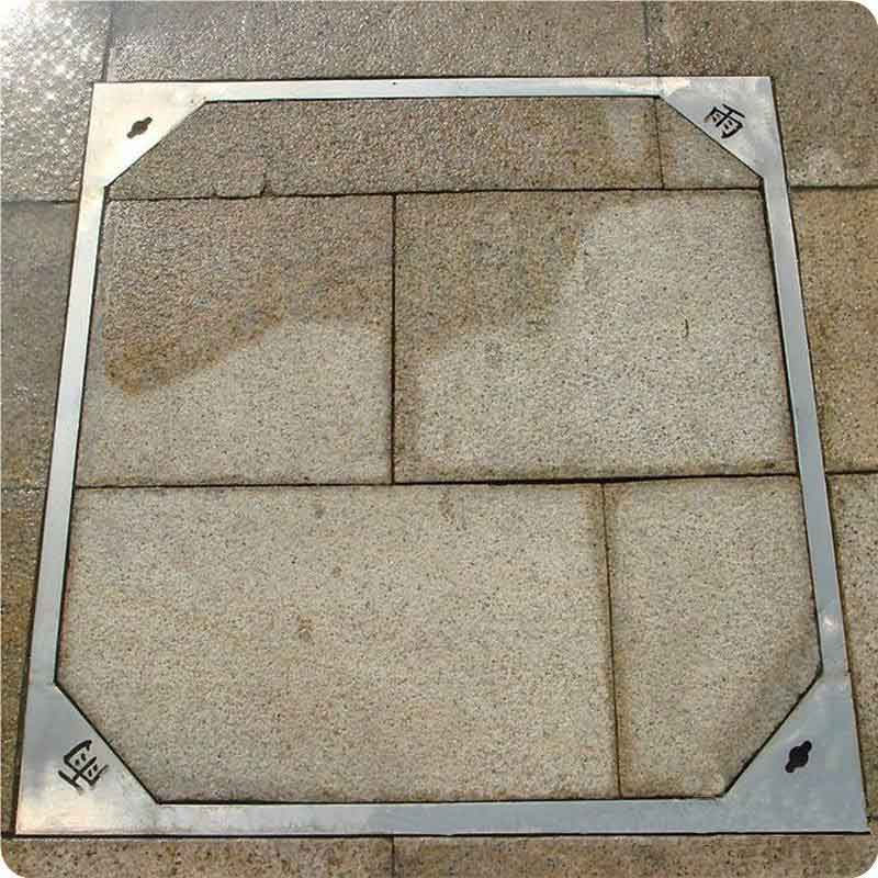 不锈钢装饰井盖案例