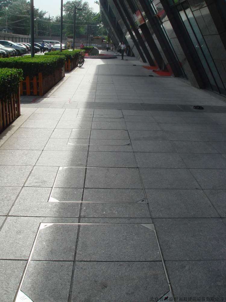 商业步行街不锈钢井盖
