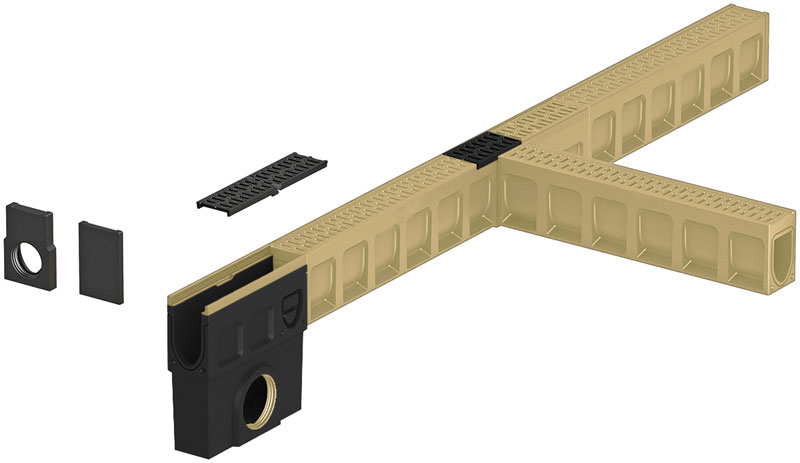 树脂砼排水沟系统