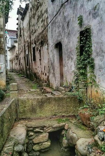 深澳古村排水沟系统